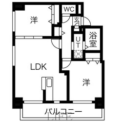 ハーモニーコート東札幌の物件間取画像